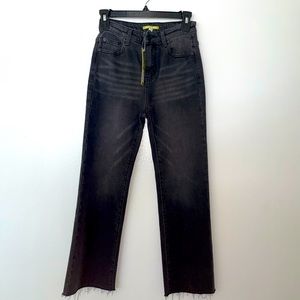 NWT Gianni Bini Distressed Black Jeans